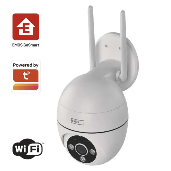 GoSmart Zunanja vrtljiva kamera IP-800 WASP, z WiFi, bela - Image 2